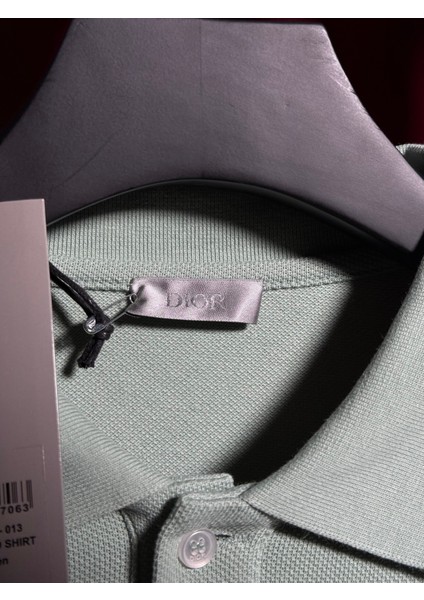 Cdr Nakış Logo Detaylı Mint Yeşili Polo Yaka T-Shirt - Yüksek - Orijinal Ürün indirimleri