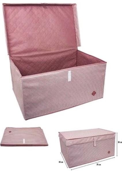 Çok Amaçlı Düzenleyici Kutu Organizer Cırt Cırtlı Hurç Mega Plus Boy 40cm X 30cm X 70cm (5 Adet) modelleri