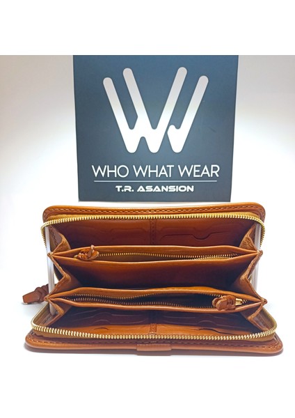 Unisex El Yapımı Çok Bölmeli Fermuar Kapamalı Saç Örgü Hakiki Deri Cüzdan Hota indirimleri