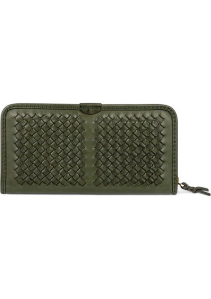 Unisex El Yapımı Çok Bölmeli Fermuar Kapamalı Saç Örgü Hakiki Deri Cüzdan Hota fiyatları