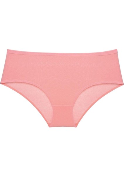 3 Adet Kadın Yüksek Bel Bato Külot Siyah Krem Pudra