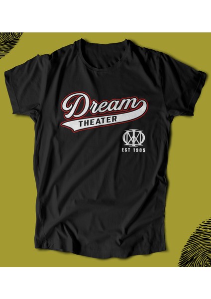 'dream Theater - 40. Yıl‘ Baskılı 'regular-Fit' Unisex Tişört
