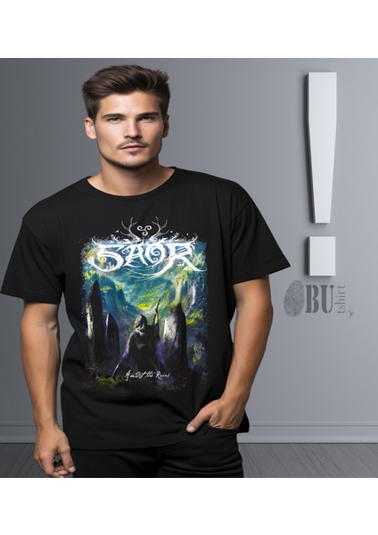 'saor - Amidst The Ruins‘ Baskılı 'regular-Fit' Unisex Tişört fiyatları