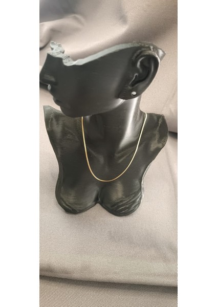 Italyan Ezme Zincir Kolye Gold Renk 316L Çelik fiyatları