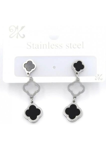 Ieg Sallantılı Vc Yonca Küpe - Gümüş