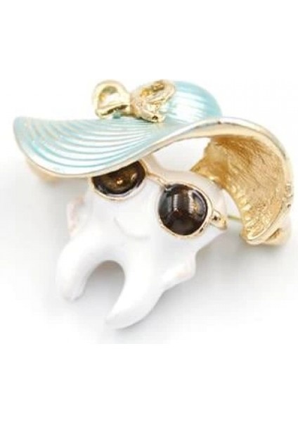 Ieg Diş Broş - Turkuaz