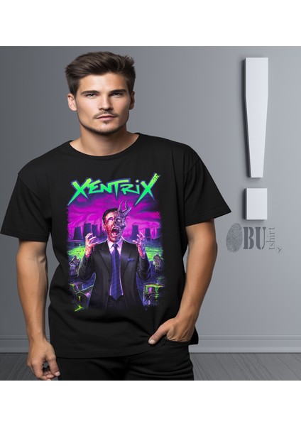 ' Xentrix - For Whose Advantage' Baskılı 'regular-Fit' Unisex Tişört modelleri