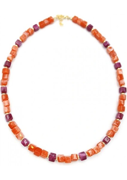 Ieg Akrilik Kolye - Turuncu