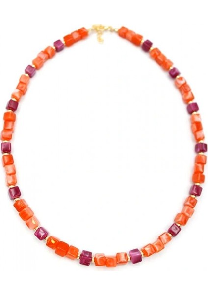 Ieg Akrilik Kolye - Turuncu fiyatları