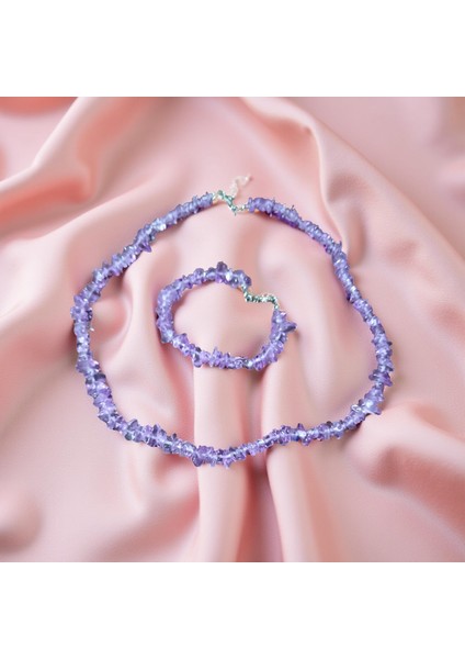 Doğal Kırma Kolye Bileklik