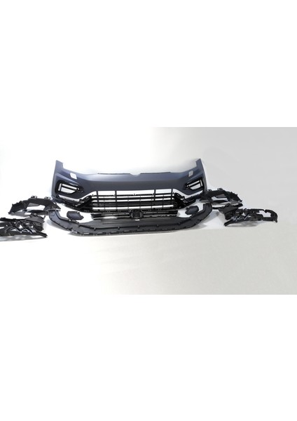 Vw Golf 7 - 7,5 Mk7 2012-2020 R Line Komple Ön Tampon Seti