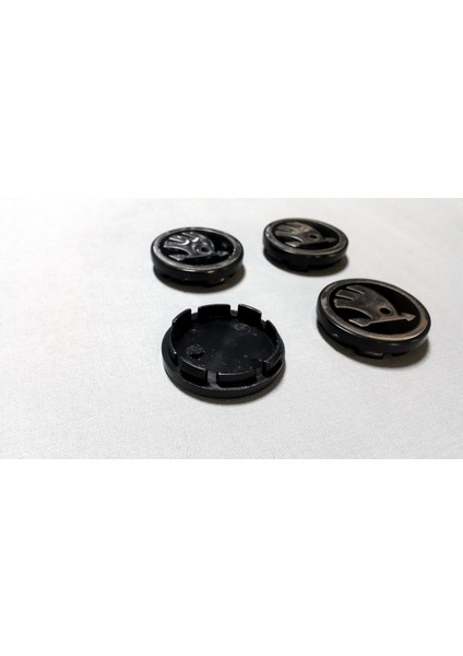 4 x Skoda Roomster 5j 11-15 Çelik Jant Göbeği Takım 55MM modelleri