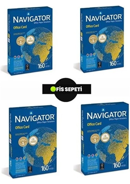 A4 160 gr Gramajlı Fotokopi Kağıdı 250'LI 4 Paket