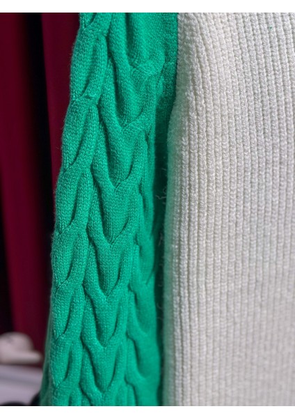 Csbl Örgü Kol Detaylı Yarım Fermuarlı Erkek Triko Kazak - Yüksek Kalite - Özel Seri Ürün modelleri