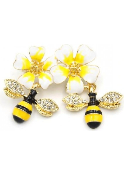 Ieg Arı Broş - Sarı