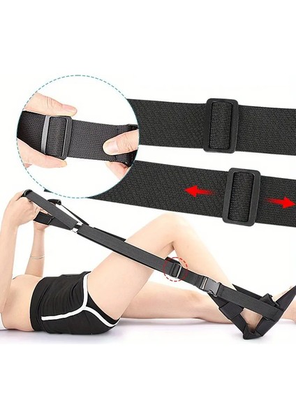 Erkekler & Kadınlar Için Ayarlanabilir Ayak Düşme Yoga Kayışı fırsatları