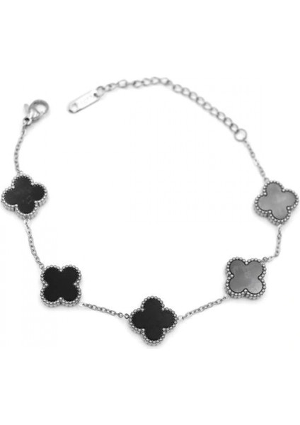 Ieg Vc Yonca Bileklik - Siyah