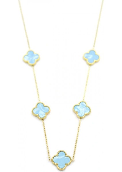 Ieg Vc Yonca Kolye - Turkuaz