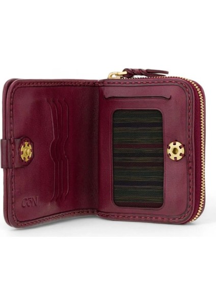Kadın Fermuarlı ve Çıt Çıt Kapamalı El Yapımı Cüzdan (Maru) fiyatları