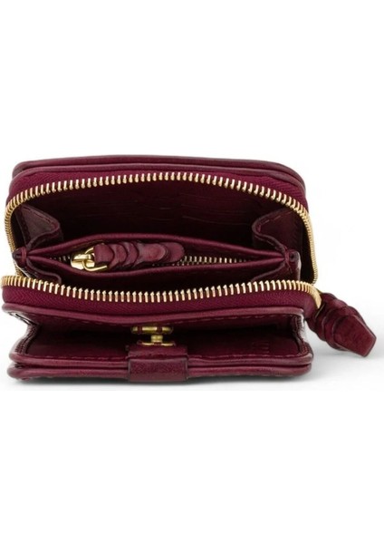 Kadın Fermuarlı ve Çıt Çıt Kapamalı El Yapımı Cüzdan (Maru) modelleri