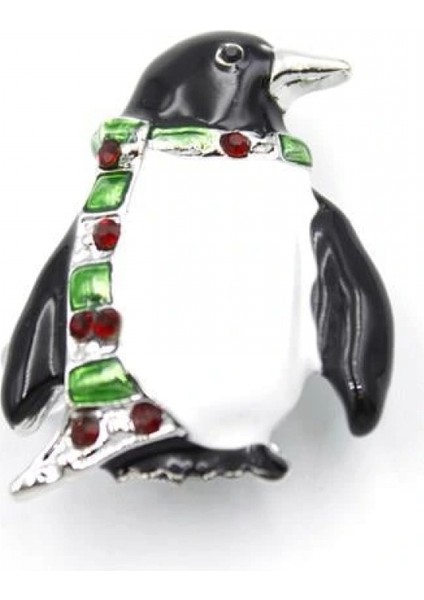 Ieg Penguen Broş - Beyaz fiyatları