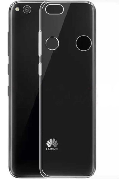 ESLIFETECH26AKSESUAR Huawei P8 Lite 2017 Uyumlu Ince Silikon Kılıf-Şeffaf