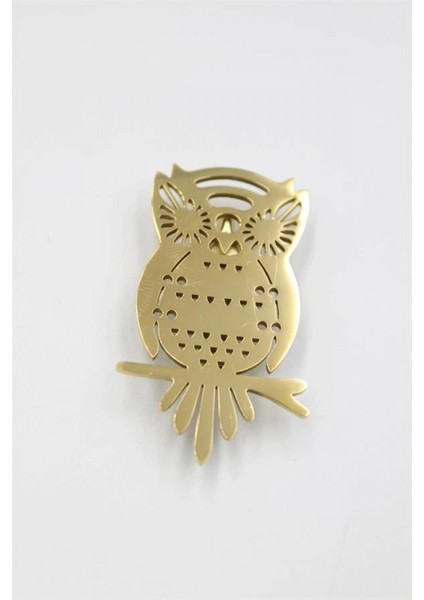 Ieg Çelik Baykuş Broş - Altın fiyatları