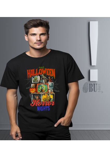 'halloween - Cadılar Bayramı - Korku Gecesi‘ Baskılı 'regular-Fit' Unisex Tişört modelleri