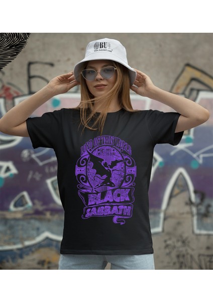 'black Sabbath - Lord Of This World' Baskılı 'regular-Fit' Unisex Tişört fiyatları