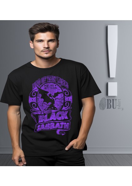 'black Sabbath - Lord Of This World' Baskılı 'regular-Fit' Unisex Tişört modelleri