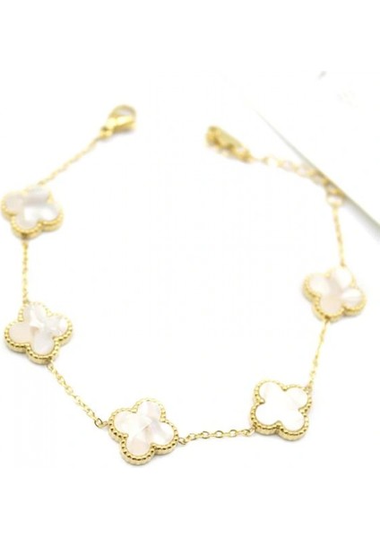 Ieg Vc Yonca Bileklik - Beyaz fiyatları