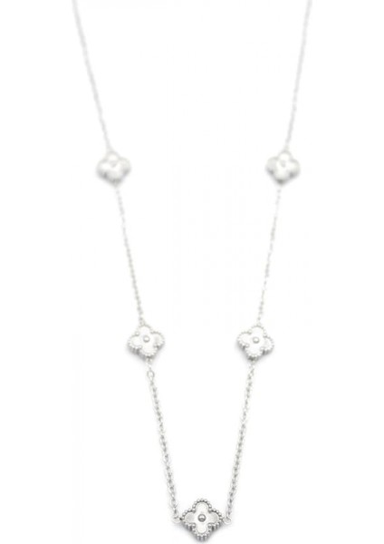 Ieg Vc Yonca Kolye - Gümüş