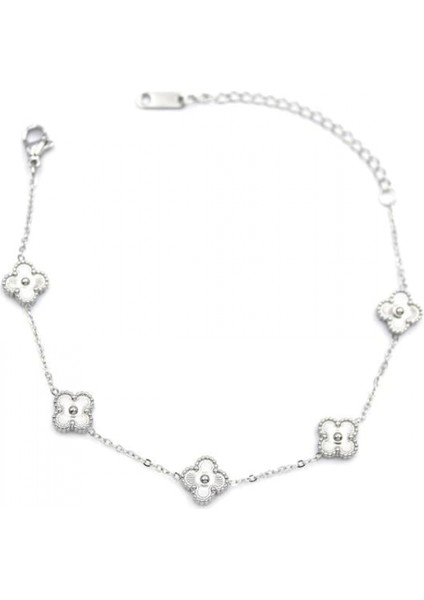 Ieg Vc Yonca Bileklik - Gümüş