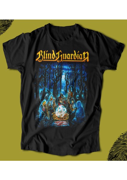 'blind Guardian - Somewhere Far Beyond‘ Baskılı 'regular-Fit' Unisex Tişört