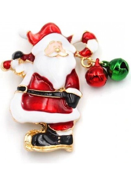 Ieg Noel Baba Broş - Kırmızı fiyatları