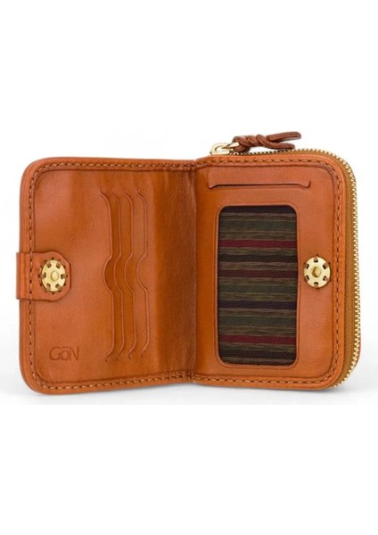 Kadın Fermuarlı ve Çıt Çıt Kapamalı El Yapımı Cüzdan (Maru) modelleri