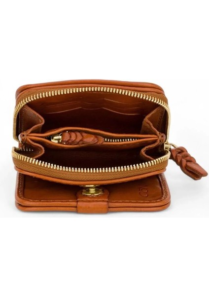 Kadın Fermuarlı ve Çıt Çıt Kapamalı El Yapımı Cüzdan (Maru) fırsatları