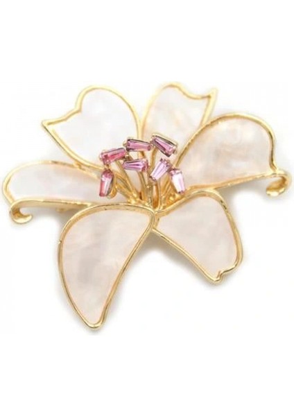 Ieg Çiçek Broş - Beyaz fiyatları