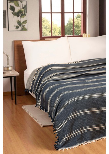 Doğal Pamuk,yumuşak, Tek Kişilik Pike, Koltuk Örtüsü, Çok Amaçlı Örtü 130X180 Cm.