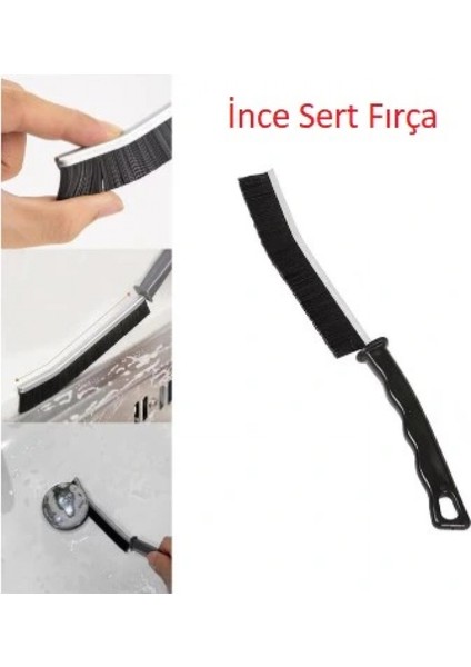 Derz Arası Banyo Mutfak Dar Alan Ince Temizlik Fırçası (4887)