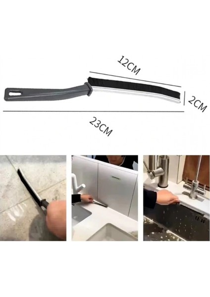 Derz Arası Banyo Mutfak Dar Alan Ince Temizlik Fırçası (4887) modelleri