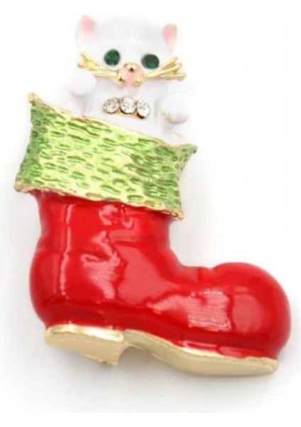 Ieg Çizme Broş - Kırmızı fiyatları