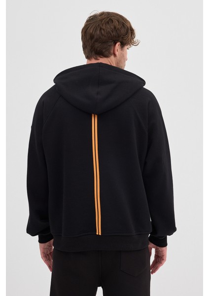 Unisex Rahat Bol Kesim "Flare" Kapüşonlu Sweatshirt indirimleri