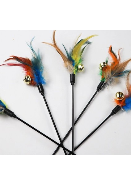 Çıngıraklı Tüylü Kedi Oyun Çubuğu (4887) modelleri