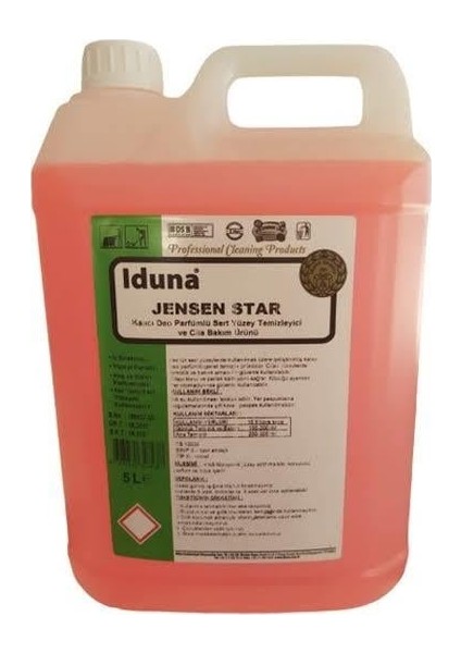 Jensen Star-Kalıcı Parfüm Içeren Yüzey Temizleyici