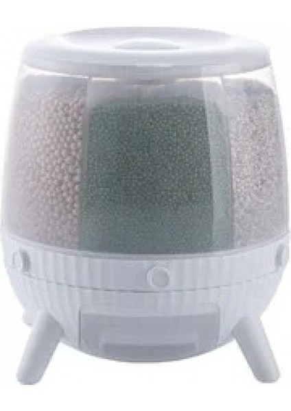 6 Bölmeli 360 Derece Dönebilen 6 Lt Bakliyat Organizeri (4887) indirimleri