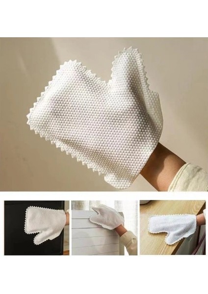 Çok Amaçlı Temizlik Eldiveni Toz Alma Bezi 10 Adet (4887) fırsatları