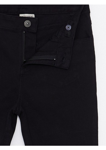 Yeni Sezon Skinny Fit Basic Gabardin Kız Çocuk Pantolon modelleri