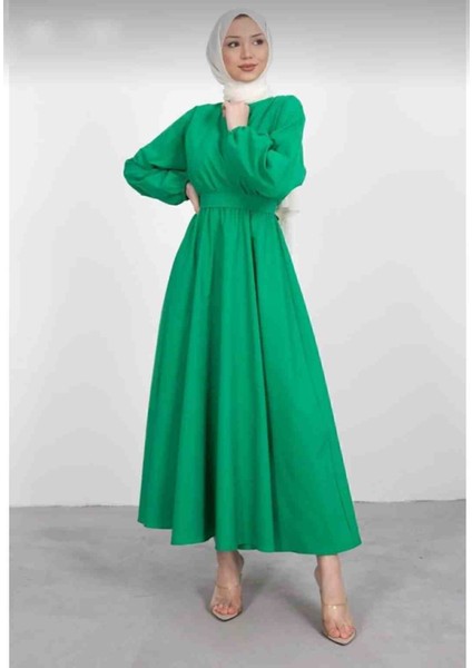 Terikoton Tesettür Elbise modelleri
