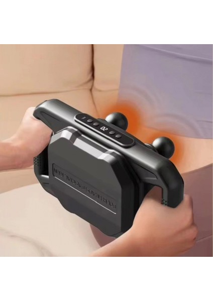 4 Başlıklı Masaj Tabancası – 12W Derin Doku &amp;amp; Kas Ağrısı Giderici, 20 Seviye &amp;amp; 6 Mod - Siyah (4887) modelleri